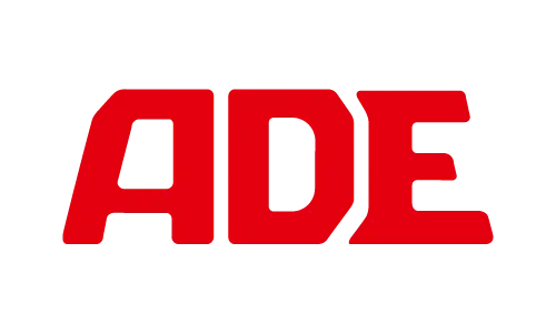ADE marca logo