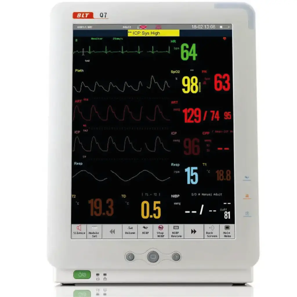 MONITOR DE SIGNOS VITALES Q7 BIOLIGHT MULTIPARAMETRO MODULAR