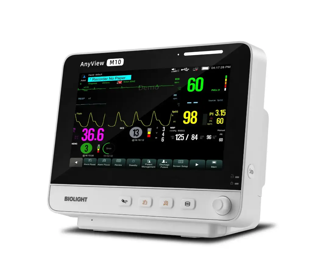 [M10_ESTANDAR] MONITOR DE SIGNOS VITALES M10 BIOLIGHT MULTIPARAMETRO