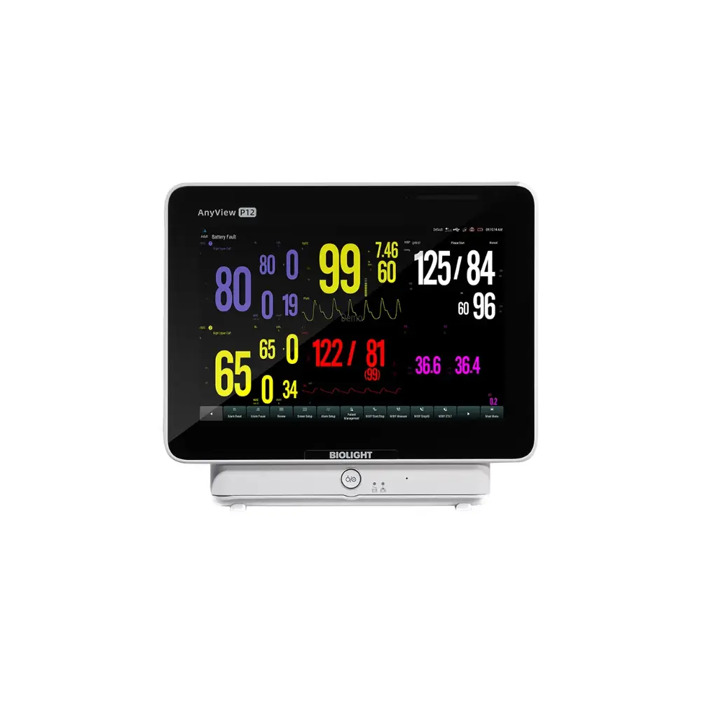 [P12_ESTANDAR] MONITOR DE SIGNOS VITALES P12 BIOLIGHT MULTIPARAMETRO MODULAR