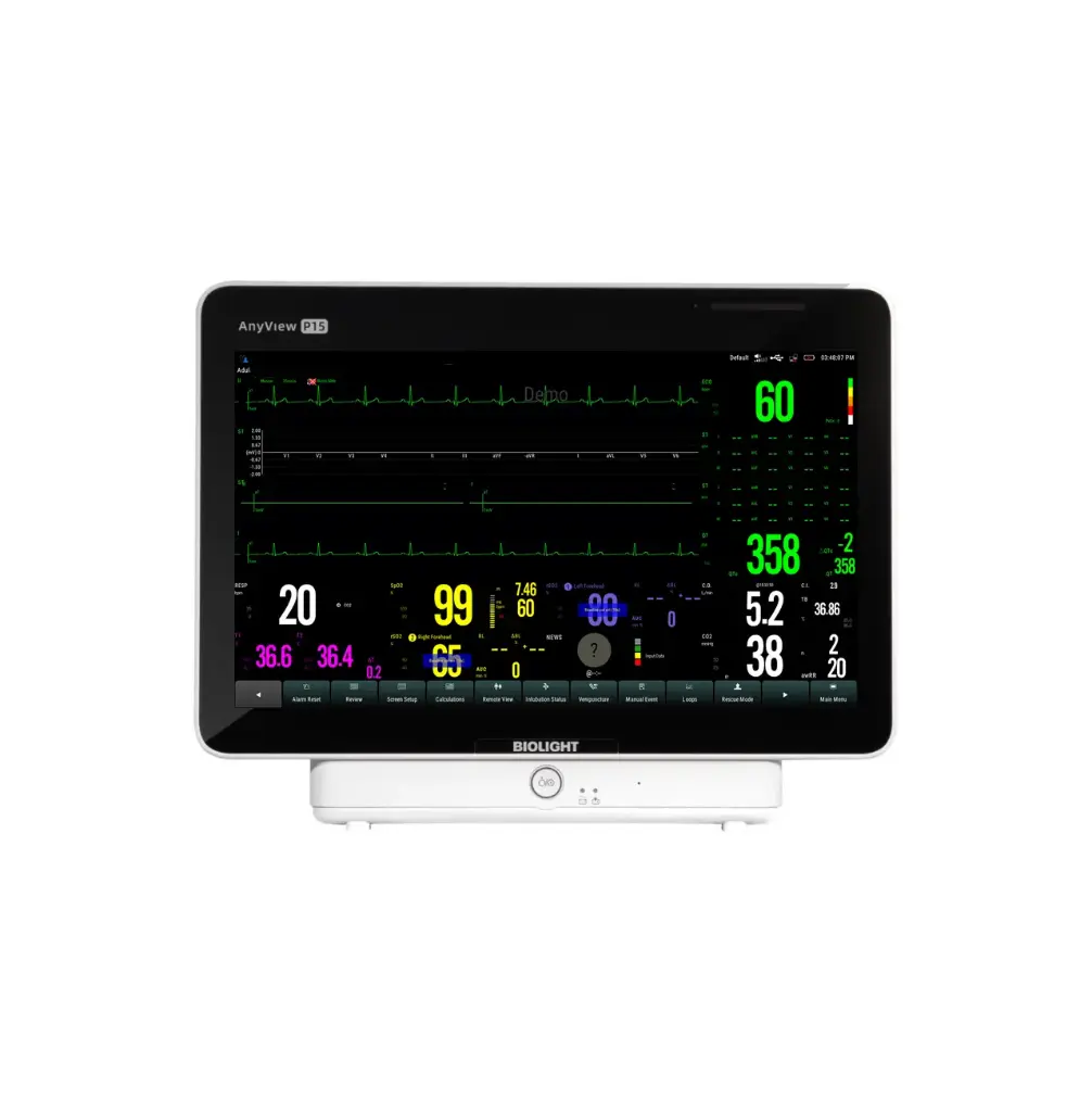 MONITOR DE SIGNOS VITALES P15 BIOLIGHT MULTIPARAMETRO