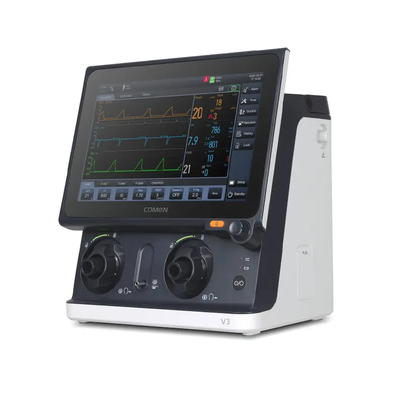VENTILADOR MECANICO ADULTO PEDIATRICO PORTATIL V3 PRO COMEN MEDICAL