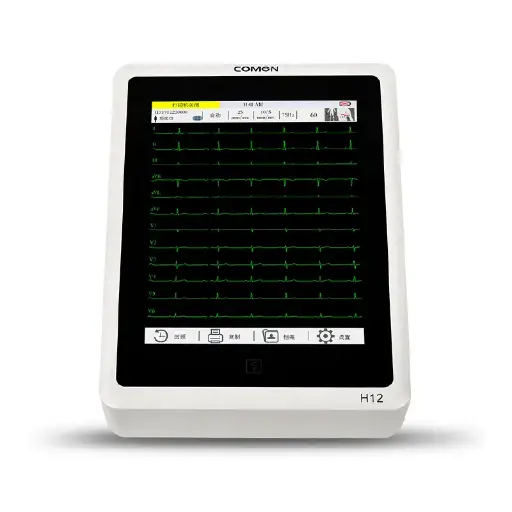 [H12] ELECTROCARDIOGRAFO 12 CANALES H12 PANTALLA TACTIL COMEN