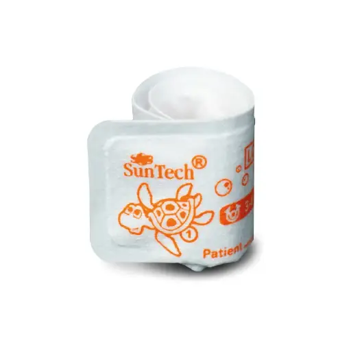 [98-0400-99] BRAZALETE NEONATAL DESCARTABLE 1 VIA CONECTOR BAYONETA #1 SUNTECH MEDICAL