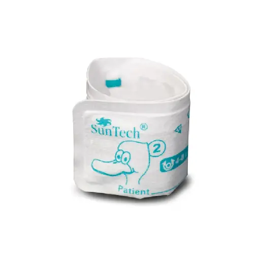 [98-0400-96] BRAZALETE NEONATAL DESCARTABLE 1 VIA CONECTOR BAYONETA #2 SUNTECH MEDICAL