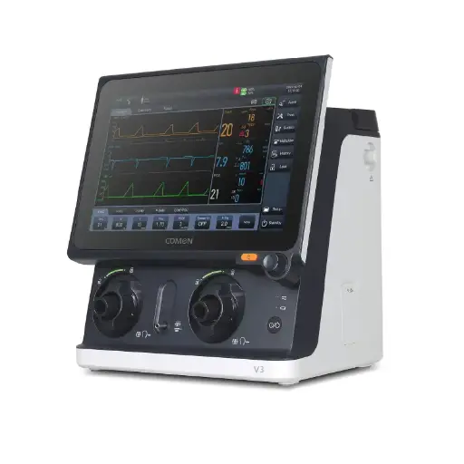[V3-PRO] VENTILADOR MECANICO ADULTO PEDIATRICO PORTATIL V3 PRO COMEN MEDICAL