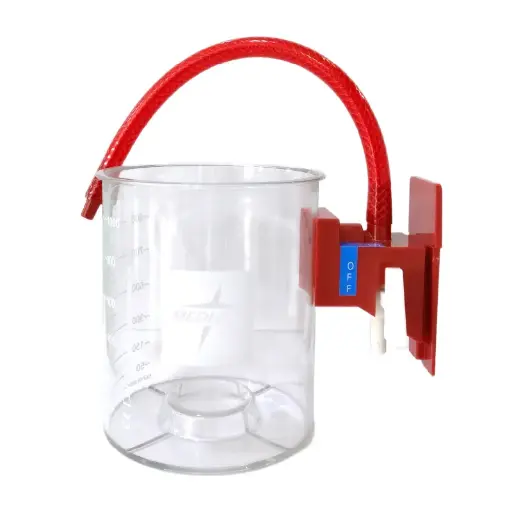 [DYNDCLO1000] RECIPIENTE EXTERNO PARA BOLSA DE ASPIRACIÓN BLANDA 1000 CM3