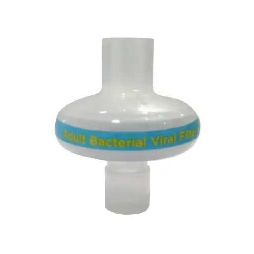 [038-41-350] FILTRO VIRAL/BACTERIANO HME ADULTO SIN PUERTO CO2 – THERMOSHIELD 