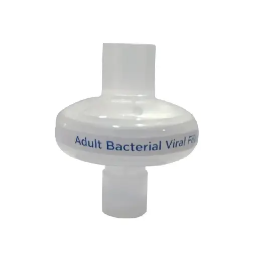 [038-41-360] FILTRO ELECTROSTATICO VIRAL/BACTERIANO ADULTO SIN PUERTO DE CO2 – VENTISHIELD